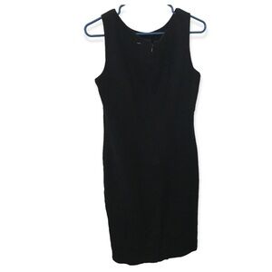 3/$15 Vintage Liz Claiborne  black sleeveless wool dress